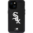 MLB Chicago White Sox - Solid Distressed iPhone 15 Waterproof Case